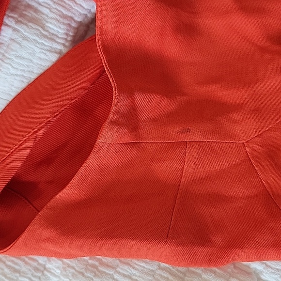 Stella McCartney Elegant Orange Sleeveless Dress - Picture 11 of 11